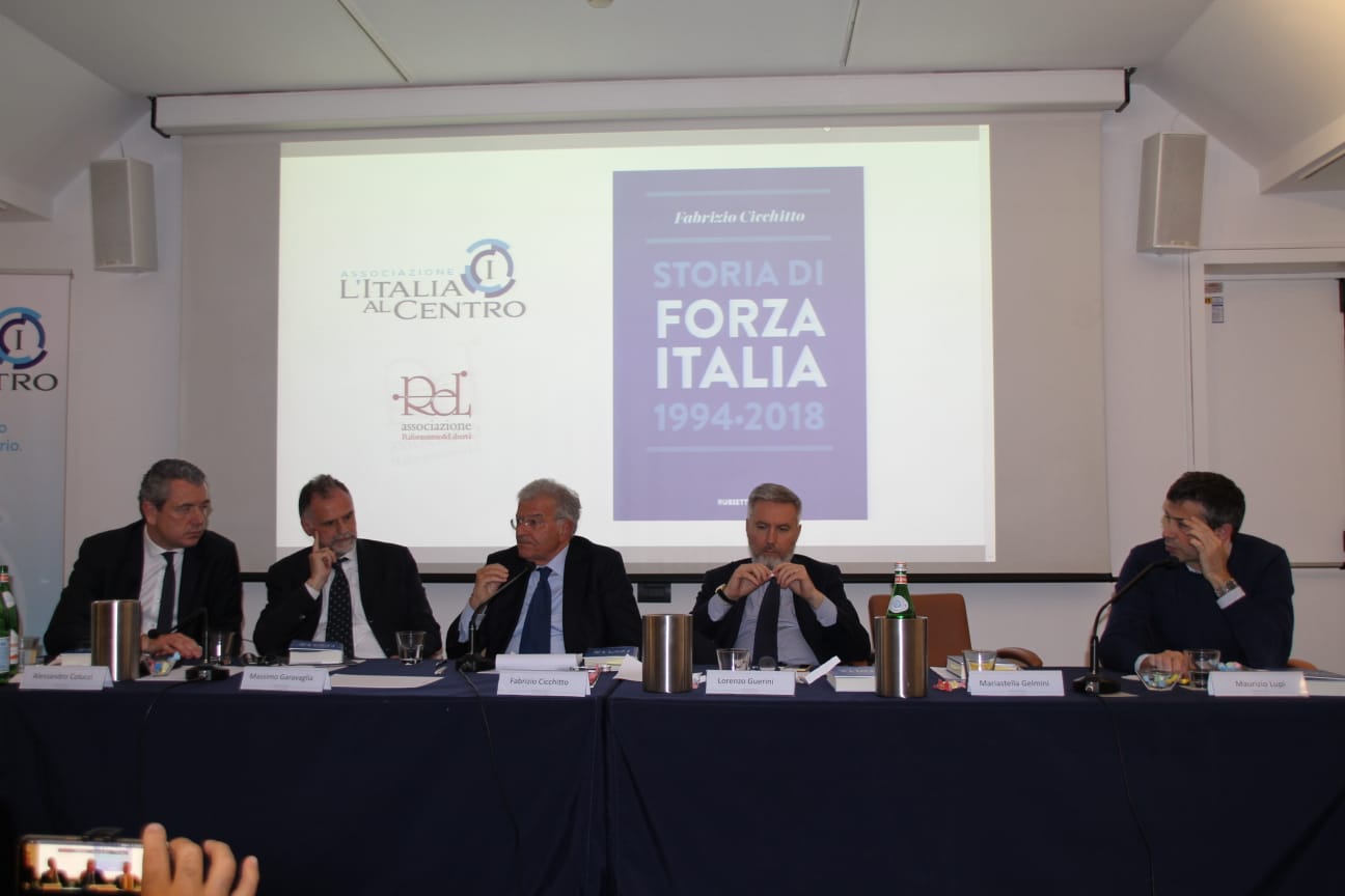 PRESENTAZIONE DEL LIBRO “STORIA DI FORZA ITALIA” DI FABRIZIO CICCHITO